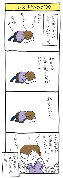 四コマ漫画画像